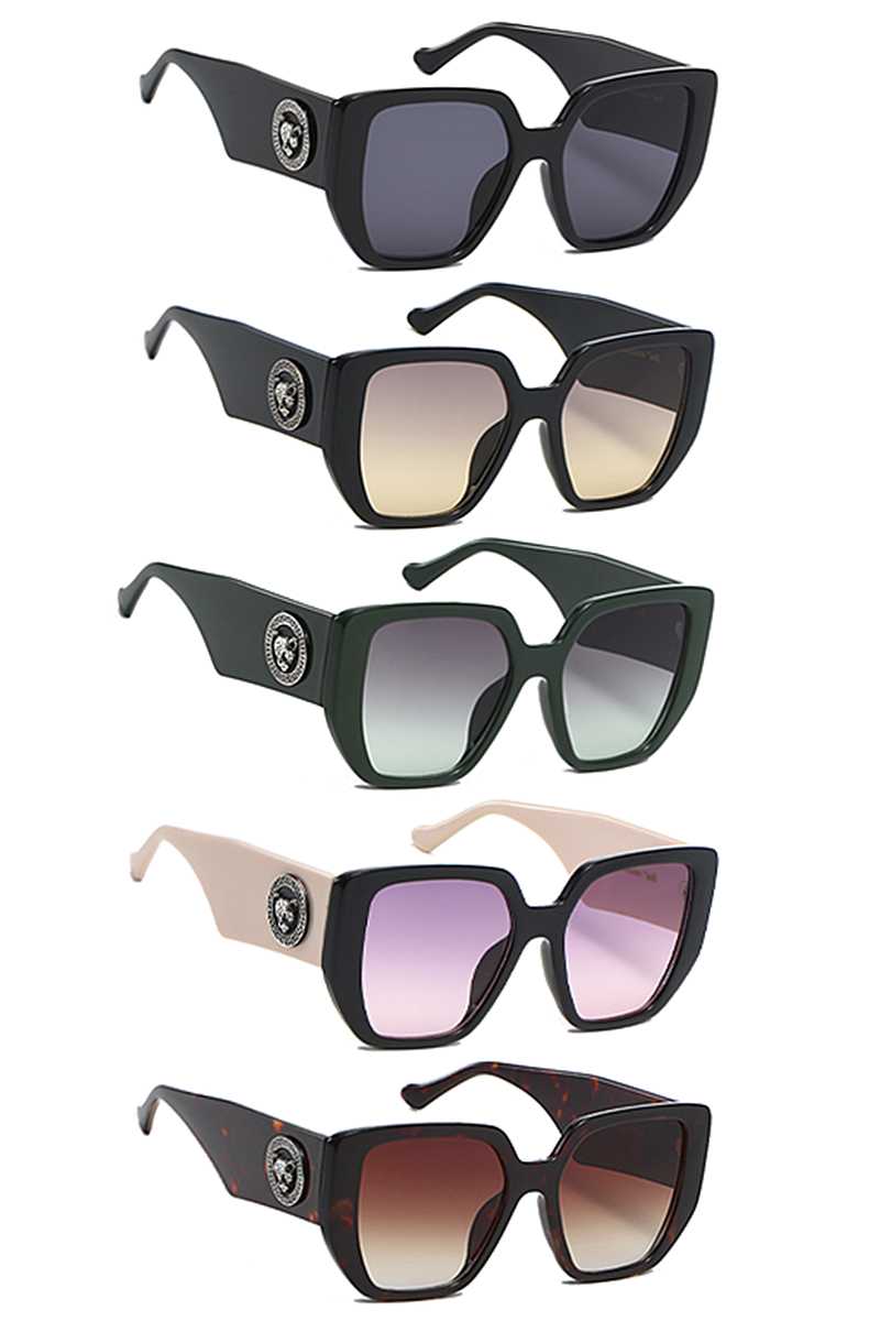 Fashion Side Animal Post Design Sunglasses