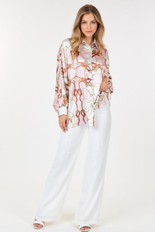 Seamed Wide Leg Palazzo Pants