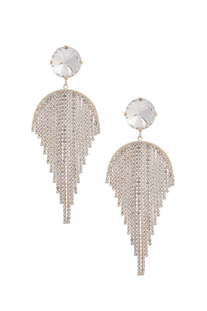 Dangle Rhinestone Earring