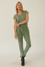 Load image into Gallery viewer, Mineral Washed Finish Knit Jumpsuit
