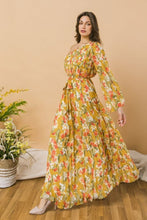 Load image into Gallery viewer, A Printed Woven One Shoulder Maxi Dress

