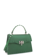 Load image into Gallery viewer, Smooth Jelly Stud Buckle Crossbody Bag
