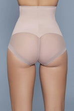 Load image into Gallery viewer, Nude High Waist Mesh Body Shaper With Waist Boning

