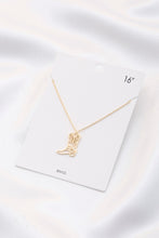 Load image into Gallery viewer, Boot Pendant Necklace
