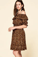 Load image into Gallery viewer, Leopard Printed Woven Dress
