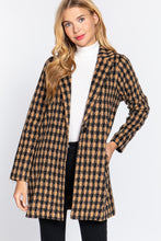Load image into Gallery viewer, Long Slv One Button Jacquard Jacket
