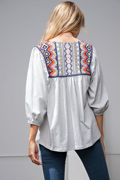 Loose Fit Cotton Top