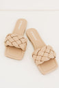 Weeboo Cakewalk Woven Square Toe Slides