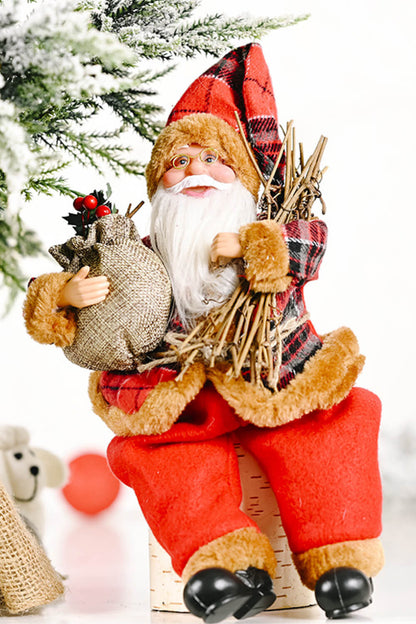 Christmas Sitting Santa Claus Figure