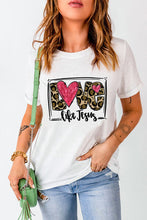 Load image into Gallery viewer, LOVE LIKE JESUS Short Sleeve T-Shirt
