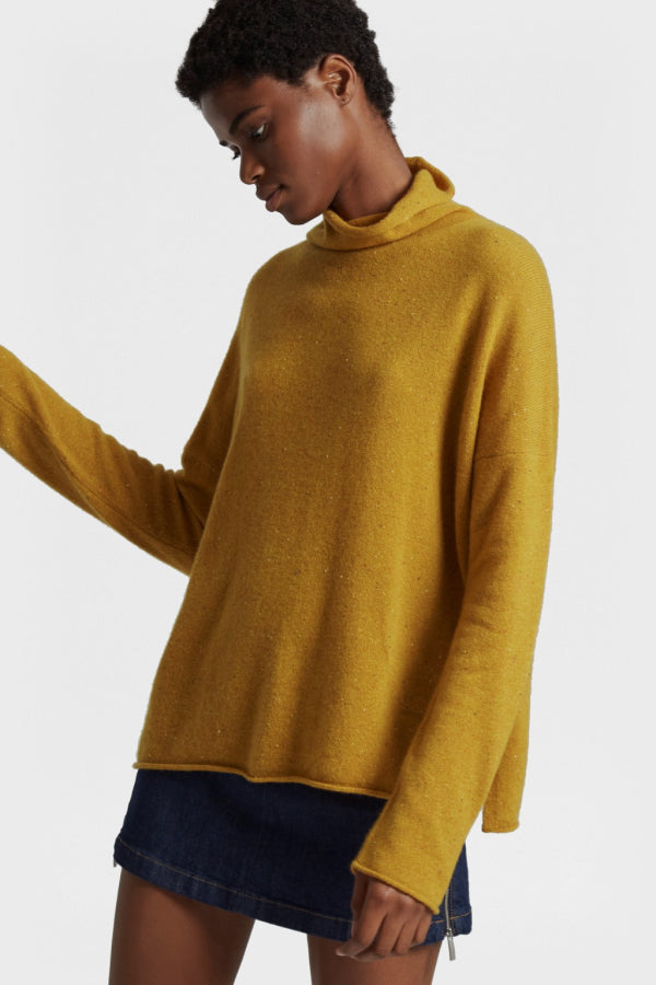 Cashmere High Neck Jumper