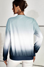 Load image into Gallery viewer, Gradient LOVE Dropped Shoulder Sweatshirt
