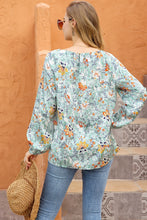 Load image into Gallery viewer, Round Neck Long Sleeve Printed Shirt
