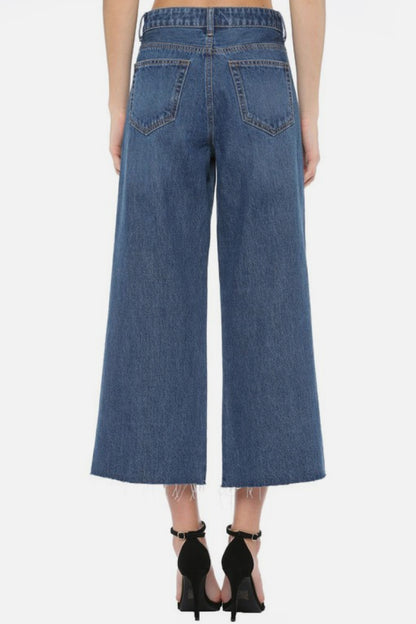 High Rise Wide Leg Jeans