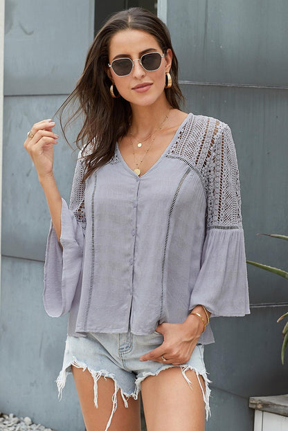 The Du Jour Crochet Blouse