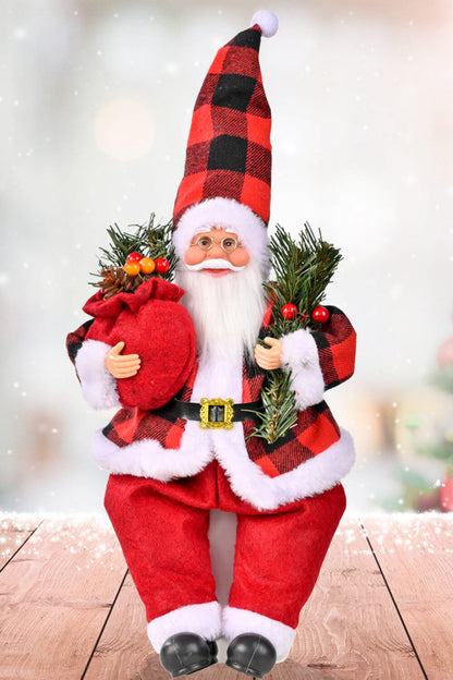 Christmas Sitting Santa Claus Figure