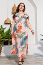 Load image into Gallery viewer, Full Size Layered Off-Shoulder Maxi Dress
