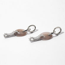 Load image into Gallery viewer, Industrial Natural Stone Earrings
