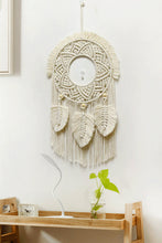 Load image into Gallery viewer, Hand-Woven Fringe Macrame Wall Hanging
