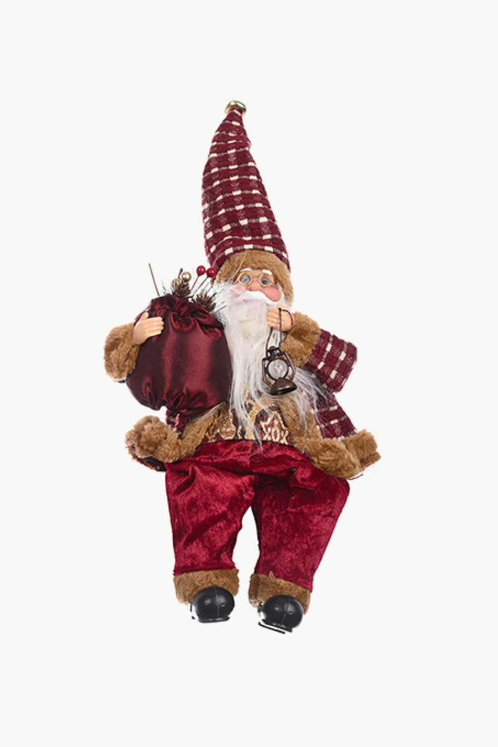 Christmas Sitting Santa Claus Figure