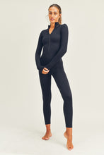 Load image into Gallery viewer, Kimberly C Seamless Ribbed Long Sleeved Full Length Jumpsuit
