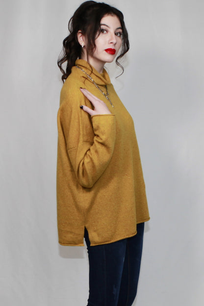 Cashmere High Neck Jumper